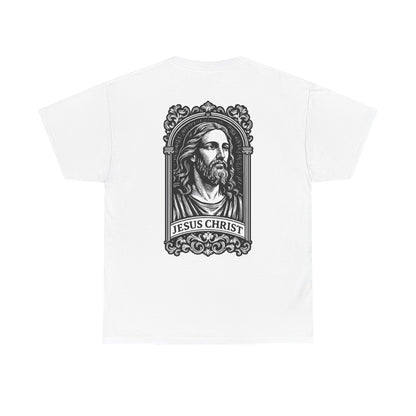 Jesus Christ Graphic Tee — Vintage Jesus Portrait T-Shirt