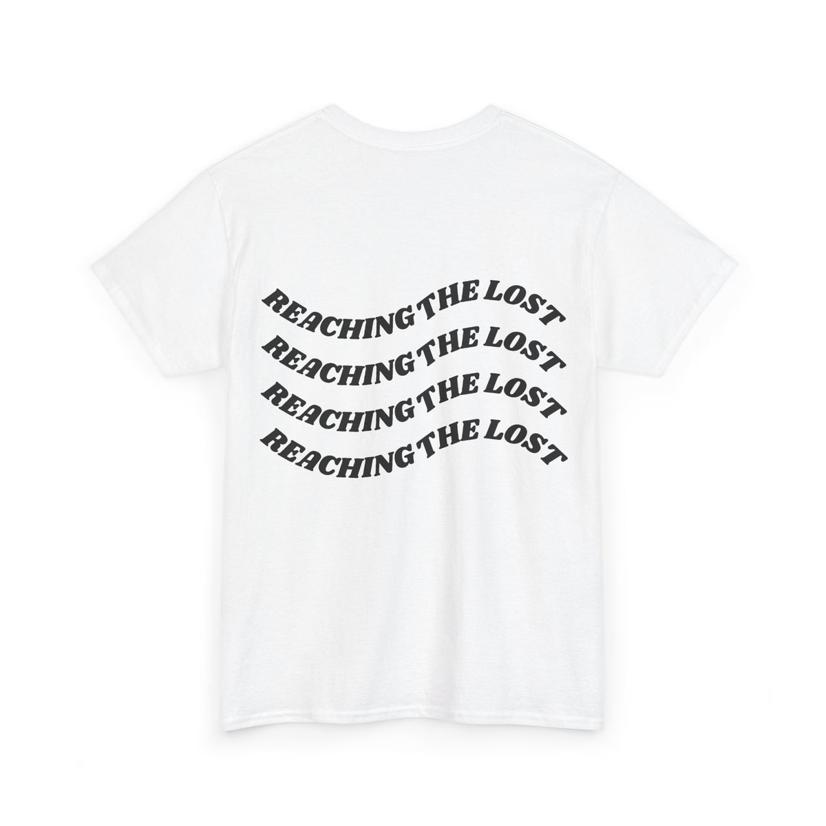 T-Shirt — "Reaching the Lost" Hands Graphic Tee (Unisex)