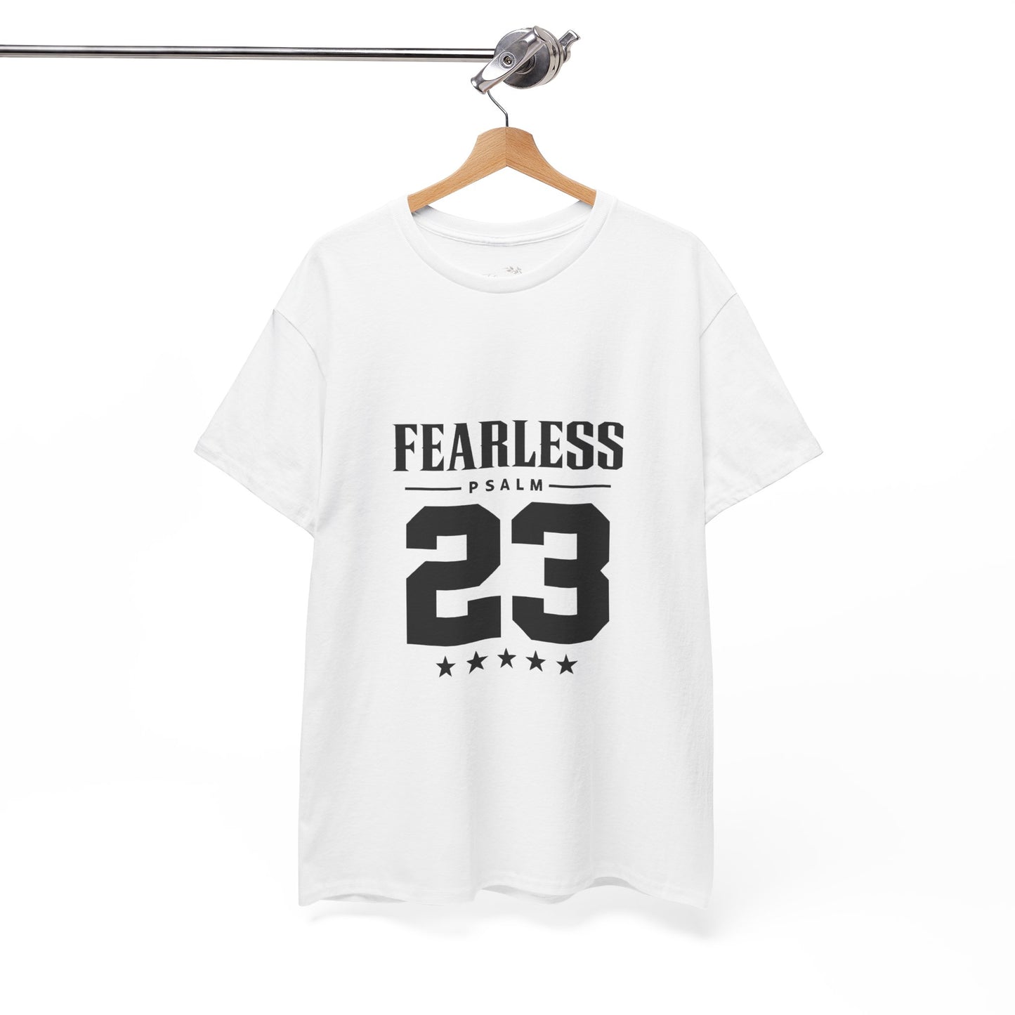 Fearless Psalm 23 Unisex T-Shirt — The Good Shepherd Christian Tee