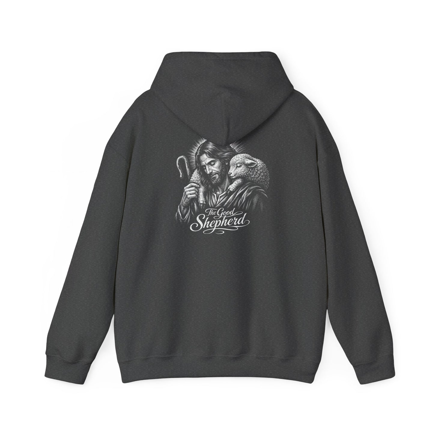The Good Shepherd Hoodie – Christian Jesus Lamb Graphic Hooded Sweatshirt