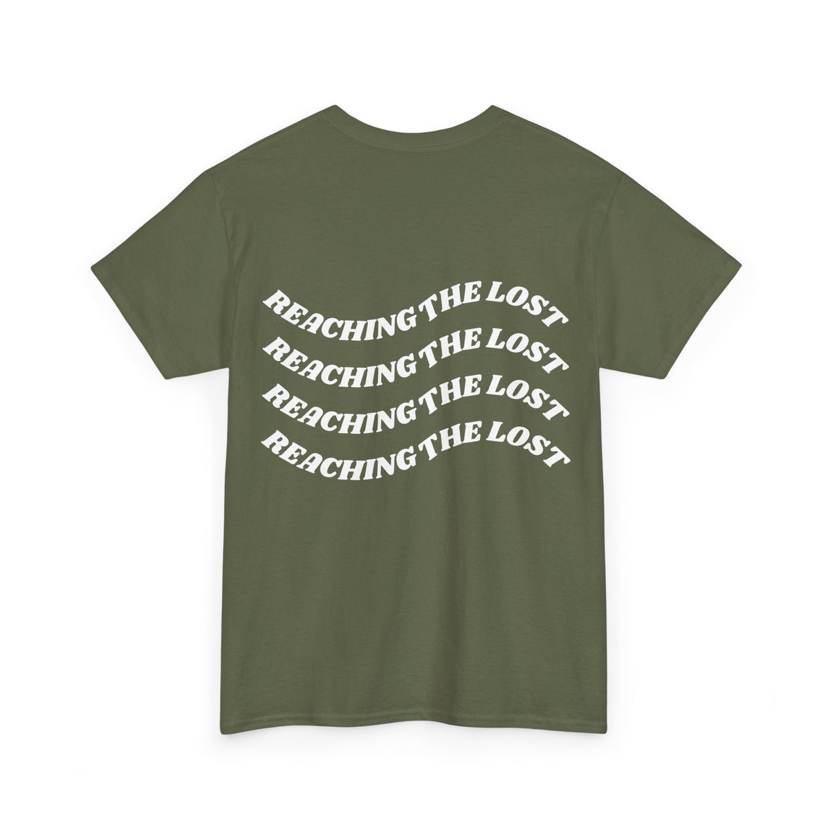 T-Shirt — "Reaching the Lost" Hands Graphic Tee (Unisex)