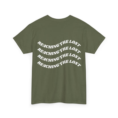 T-Shirt — "Reaching the Lost" Hands Graphic Tee (Unisex)