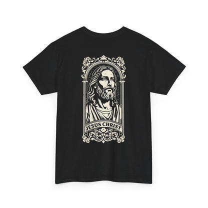 Jesus Christ Graphic Tee — Vintage Jesus Portrait T-Shirt