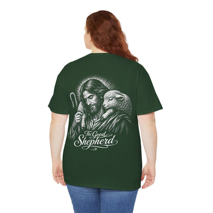 Fearless Psalm 23 Unisex T-Shirt — The Good Shepherd Christian Tee