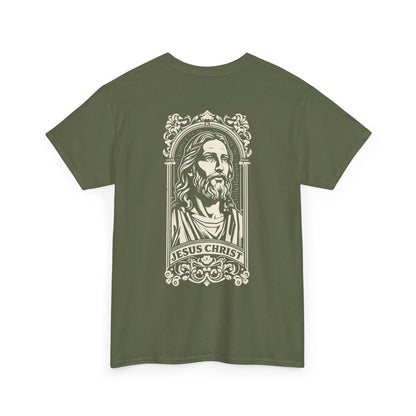 Jesus Christ Graphic Tee — Vintage Jesus Portrait T-Shirt