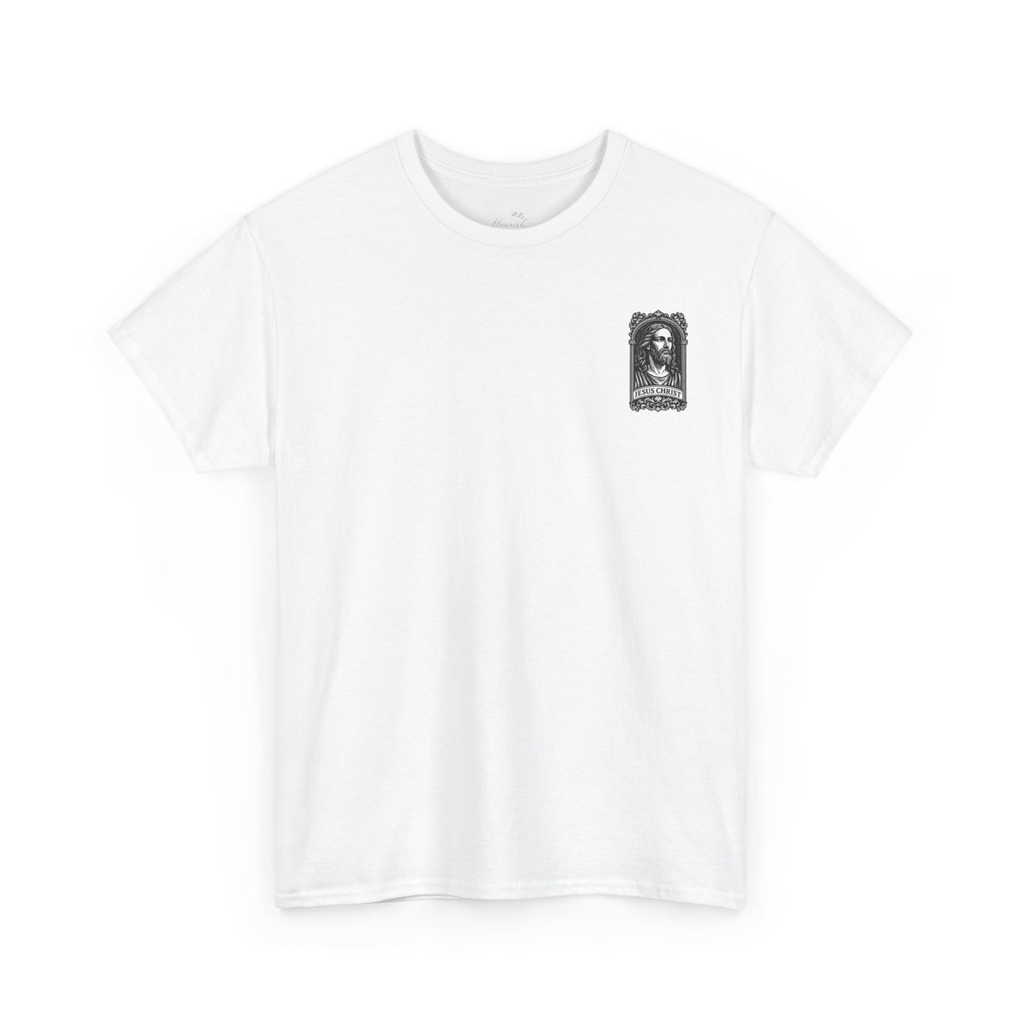 Jesus Christ Graphic Tee — Vintage Jesus Portrait T-Shirt