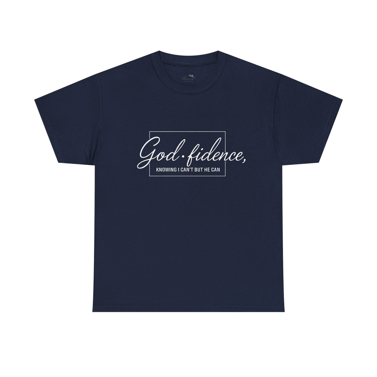 God-fidence Unisex Tee — Inspirational Christian Script T-Shirt