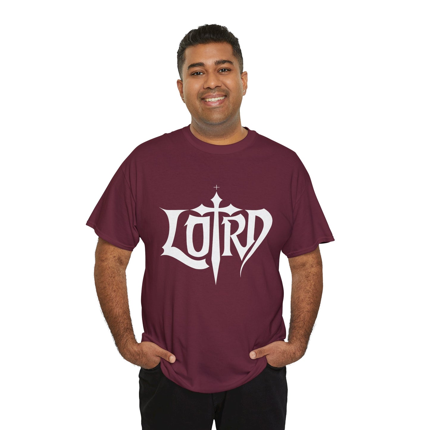 Cross Logo Tee — 'Lord' Graphic T-Shirt