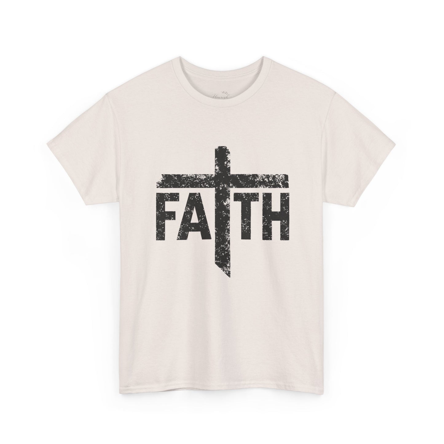 Faith Cross T-Shirt — Christian Inspirational Tee
