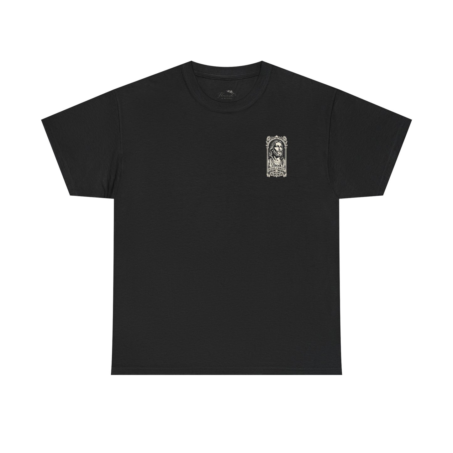 Jesus Christ Graphic Tee — Vintage Jesus Portrait T-Shirt