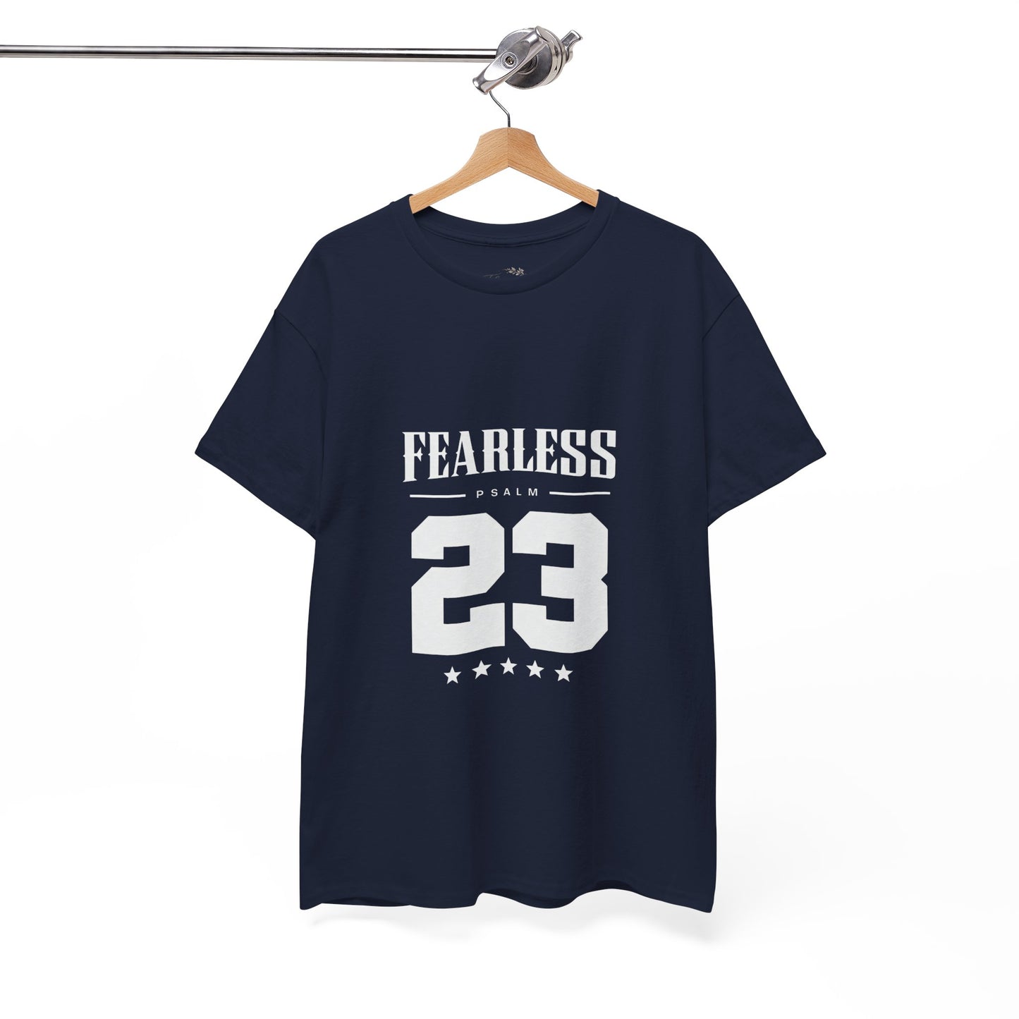 Fearless Psalm 23 Unisex T-Shirt — The Good Shepherd Christian Tee