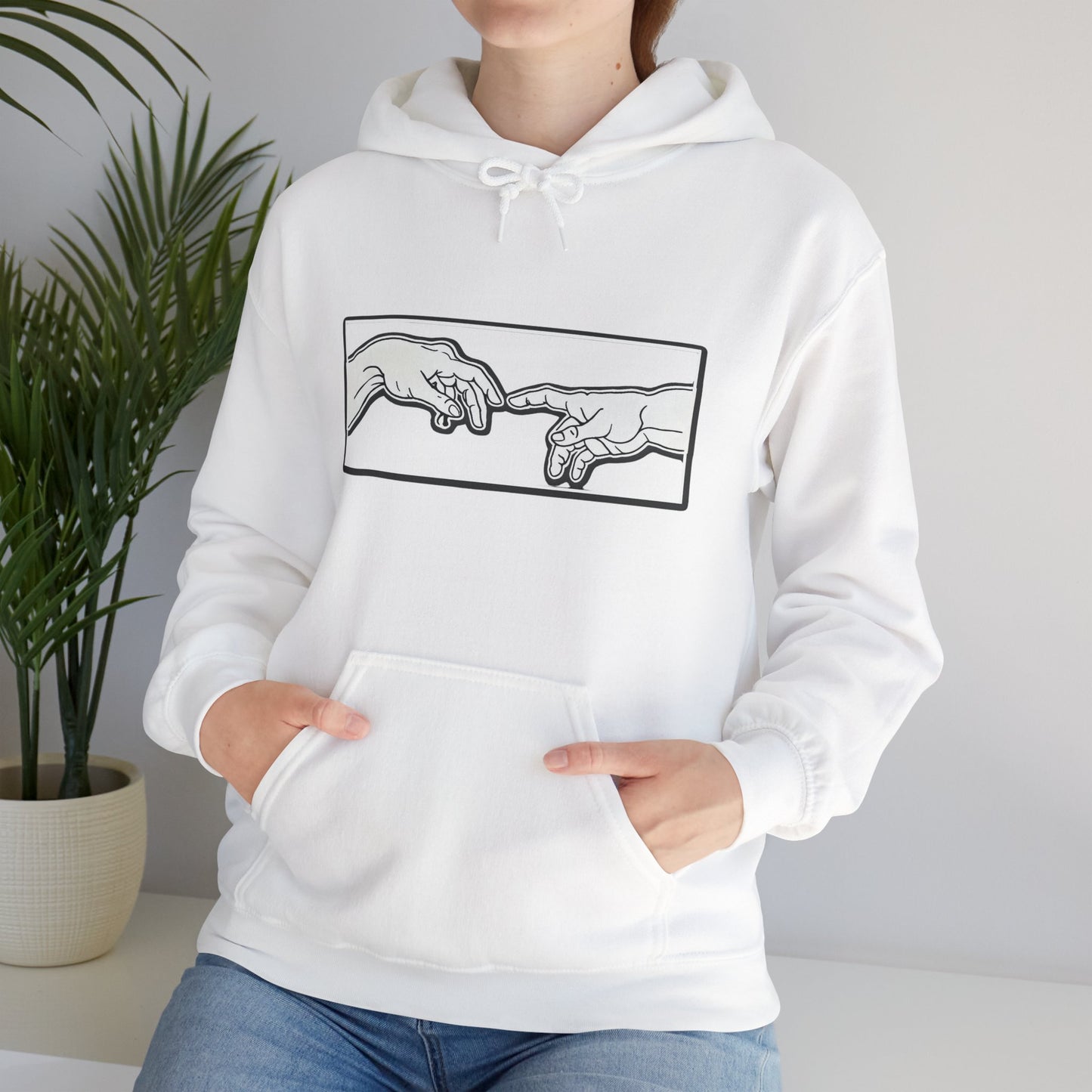 Unisex Heavy Blend™ Hooded Sweatshirt - Hands Reaching