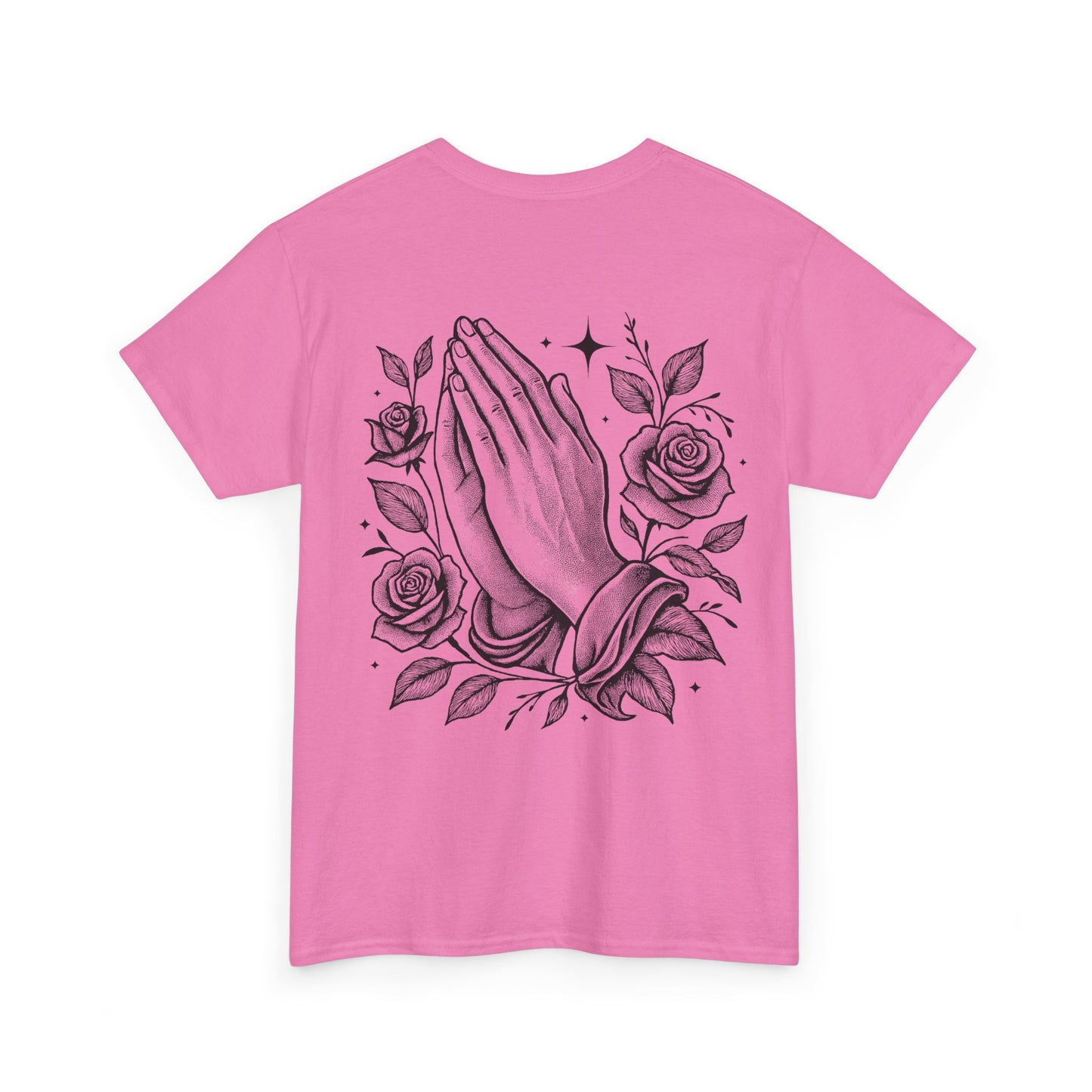 Prayer Hands T-Shirt — Pray Without Ceasing Graphic Unisex Tee