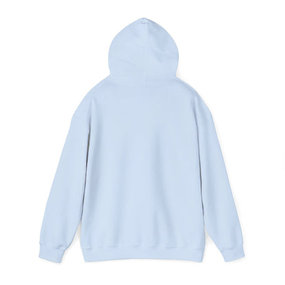 Saved by Grace Hoodie — Christian Faith Pullover in Pink Collegiate Script