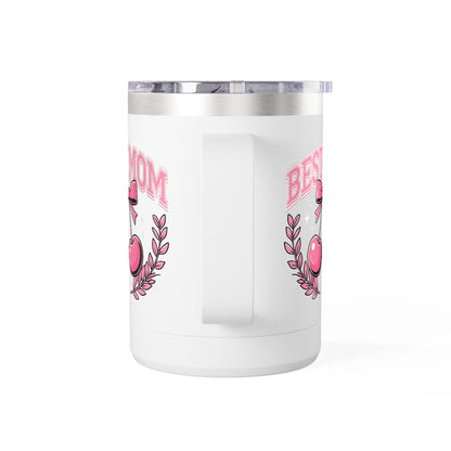 Best Mom Pink Bow & Cherries - 15oz Tumbler