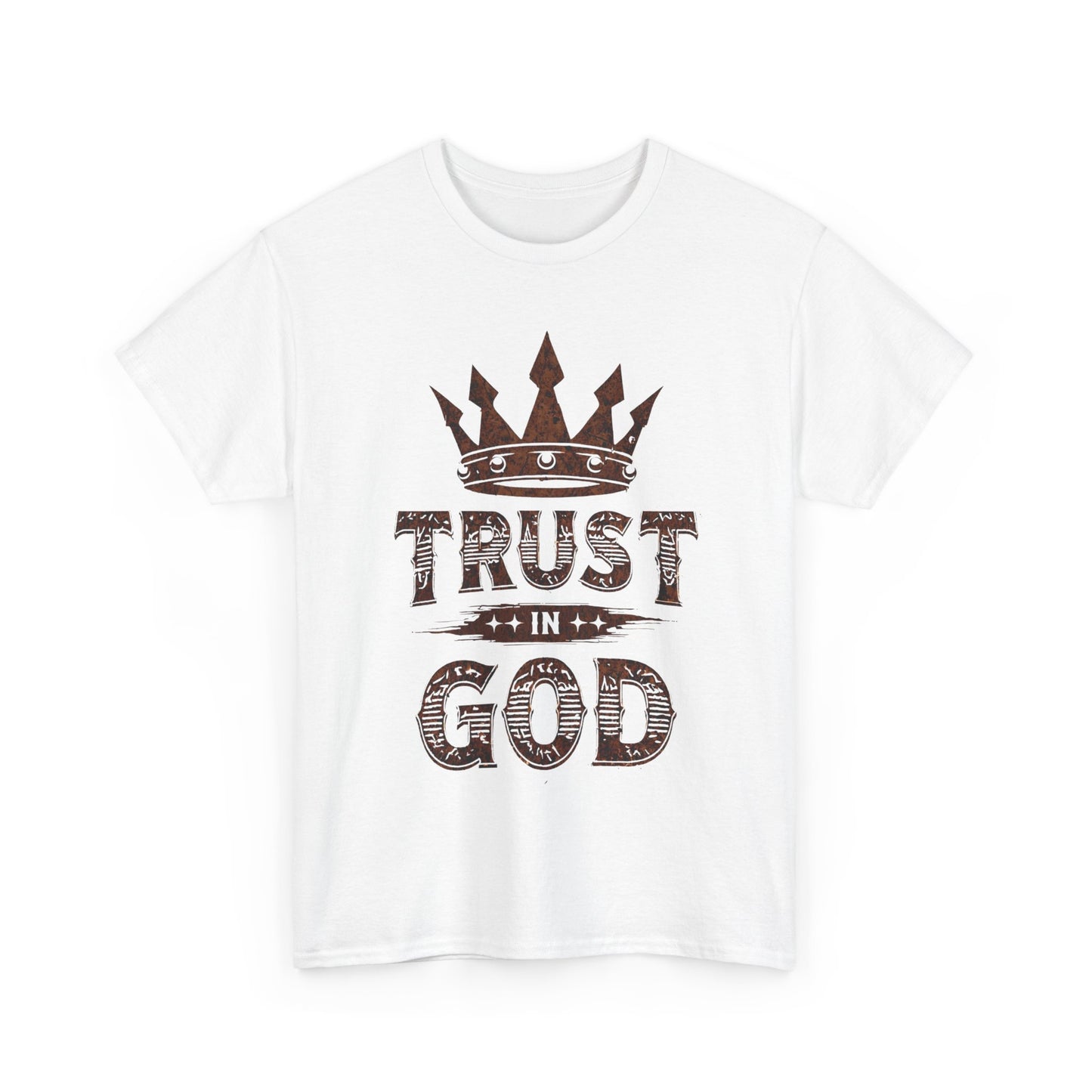 Trust in God T-Shirt — Crown Faith Christian Tee
