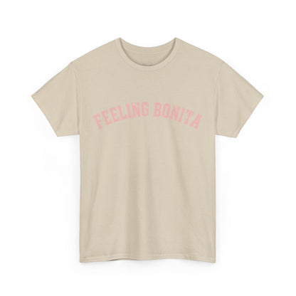 Feeling Bonita Tee — Pink Bow Graphic Cotton T‑Shirt