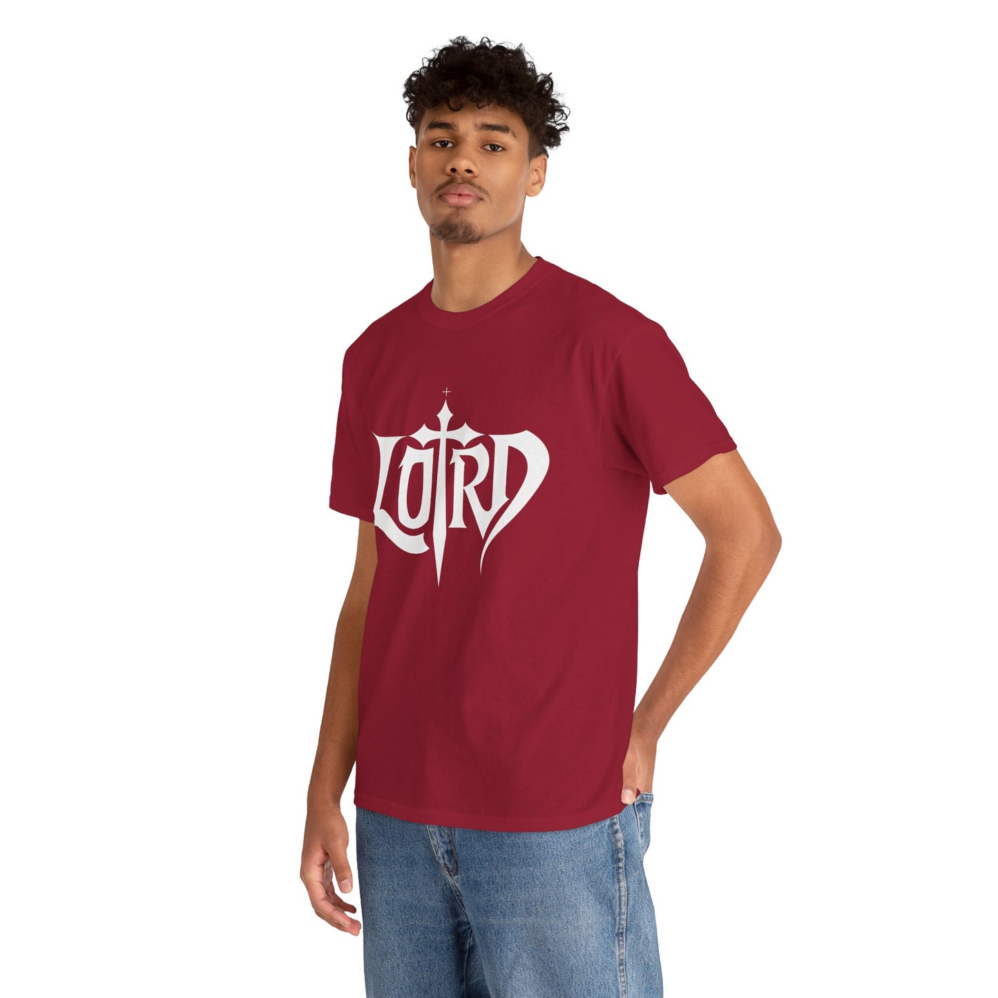 Cross Logo Tee — 'Lord' Graphic T-Shirt