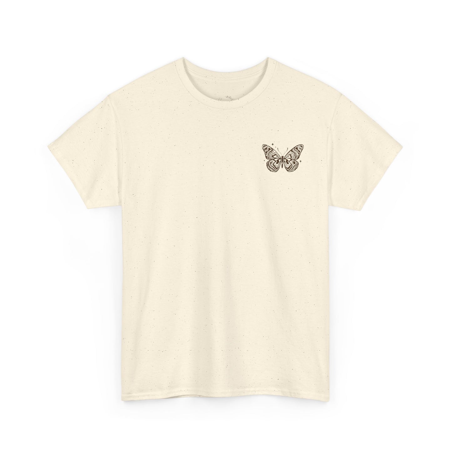 Keep Flying Butterfly Tee — Retro Motivational Graphic Shirt