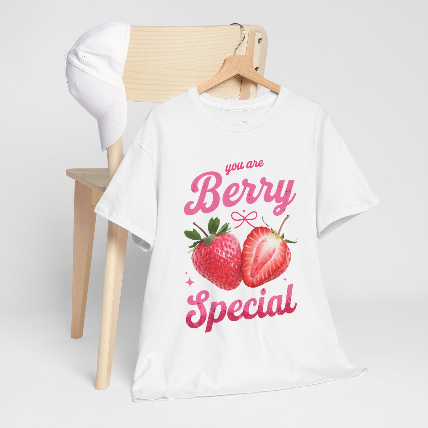 T-Shirt — "You Are Berry Special" Strawberry Graphic Tee