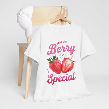 T-Shirt — "You Are Berry Special" Strawberry Graphic Tee