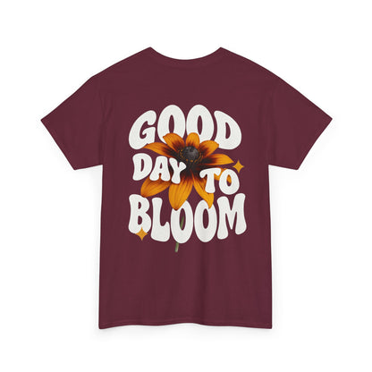 Good Day to Bloom Tee — Floral Retro Graphic T‑Shirt