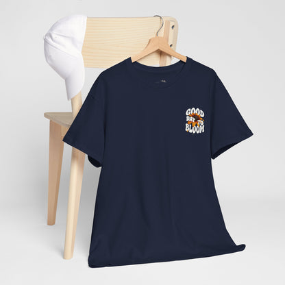 Good Day to Bloom Tee — Floral Retro Graphic T‑Shirt