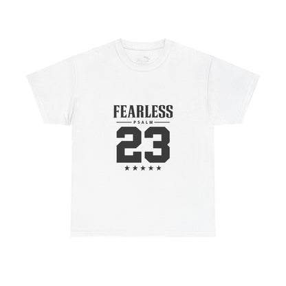 Fearless Psalm 23 Unisex T-Shirt — The Good Shepherd Christian Tee