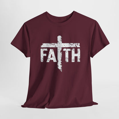Faith Cross T-Shirt — Christian Inspirational Tee
