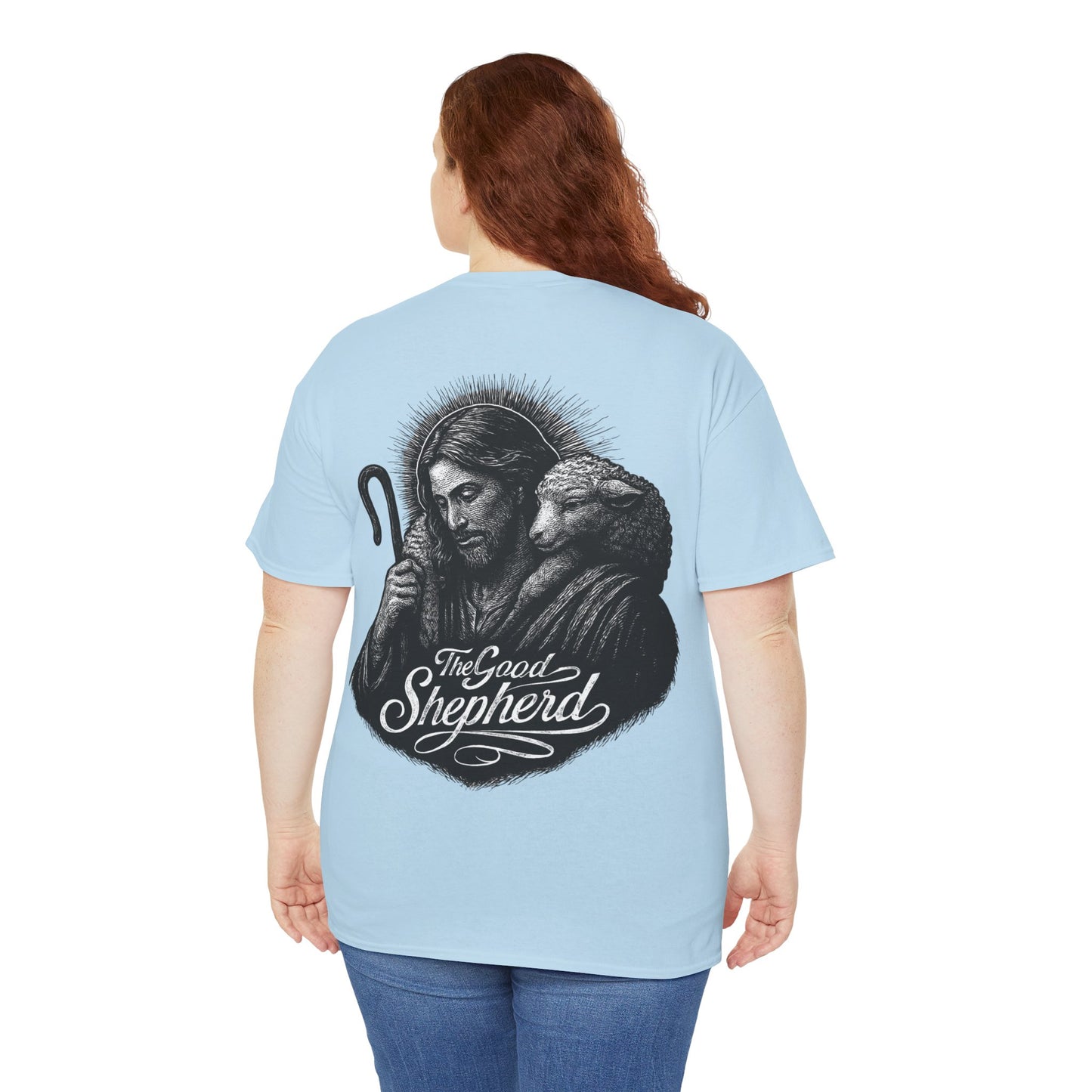 Fearless Psalm 23 Unisex T-Shirt — The Good Shepherd Christian Tee
