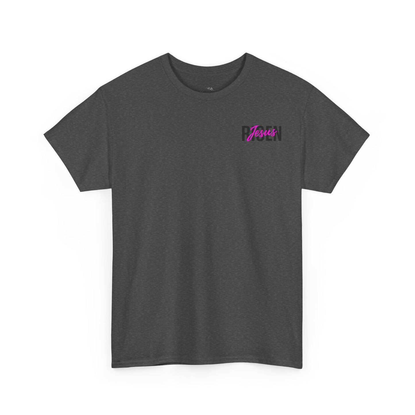 Christian 'Risen' PINK T-Shirt — Jesus Crown of Thorns Resurrection Tee