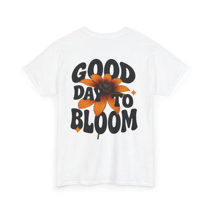 Good Day to Bloom Tee — Floral Retro Graphic T‑Shirt