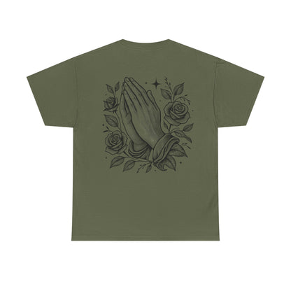 Prayer Hands T-Shirt — Pray Without Ceasing Graphic Unisex Tee