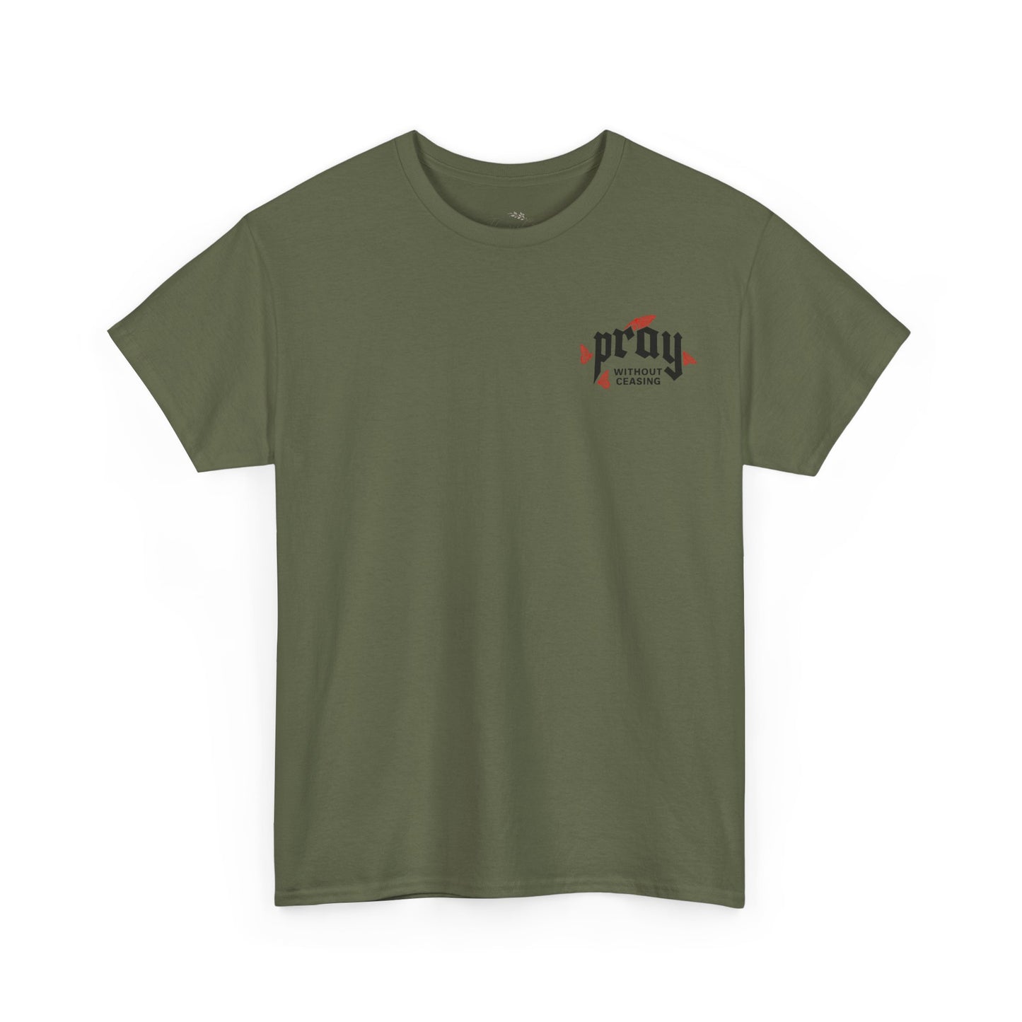 Prayer Hands T-Shirt — Pray Without Ceasing Graphic Unisex Tee