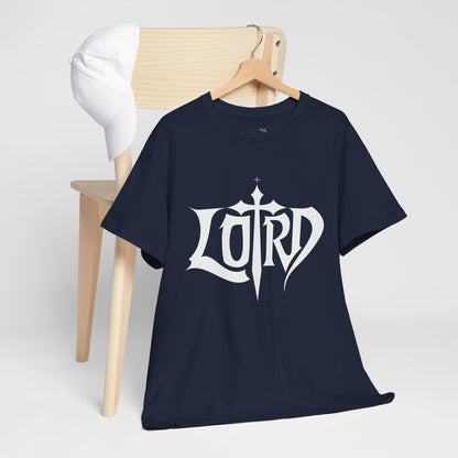 Cross Logo Tee — 'Lord' Graphic T-Shirt