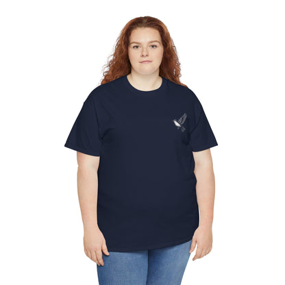 T-Shirt — "I Am With You Always" Hummingbird Floral Comfort Tee