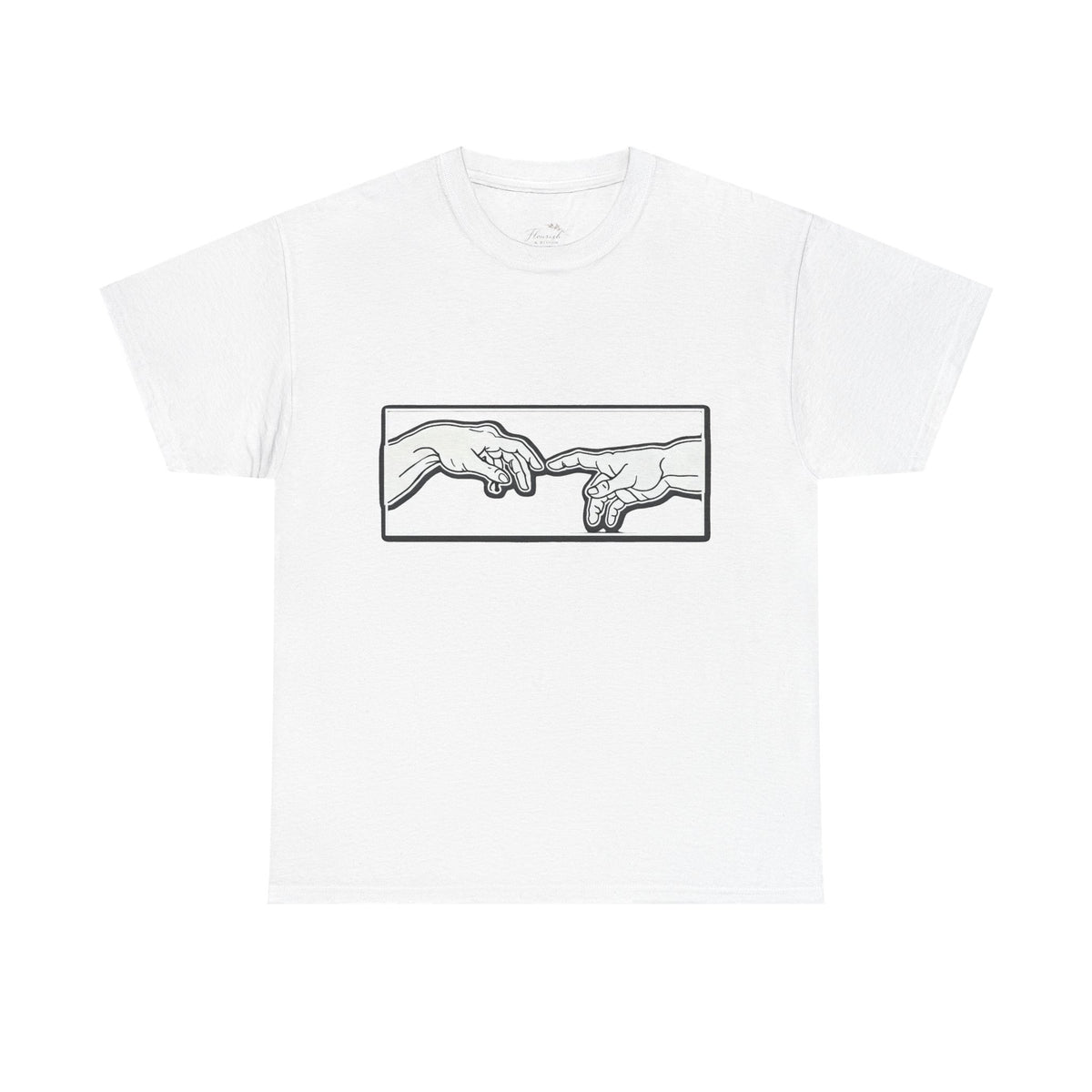 T-Shirt — "Reaching the Lost" Hands Graphic Tee (Unisex)