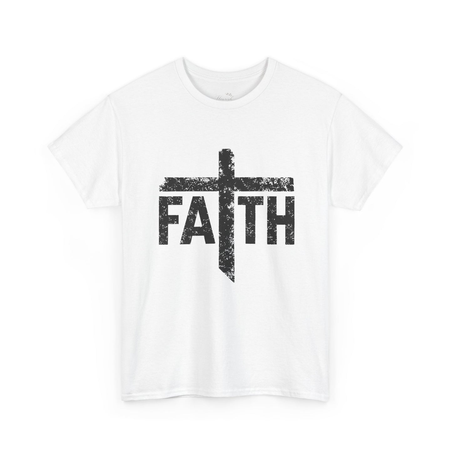 Faith Cross T-Shirt — Christian Inspirational Tee