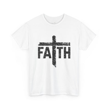 Faith Cross T-Shirt — Christian Inspirational Tee