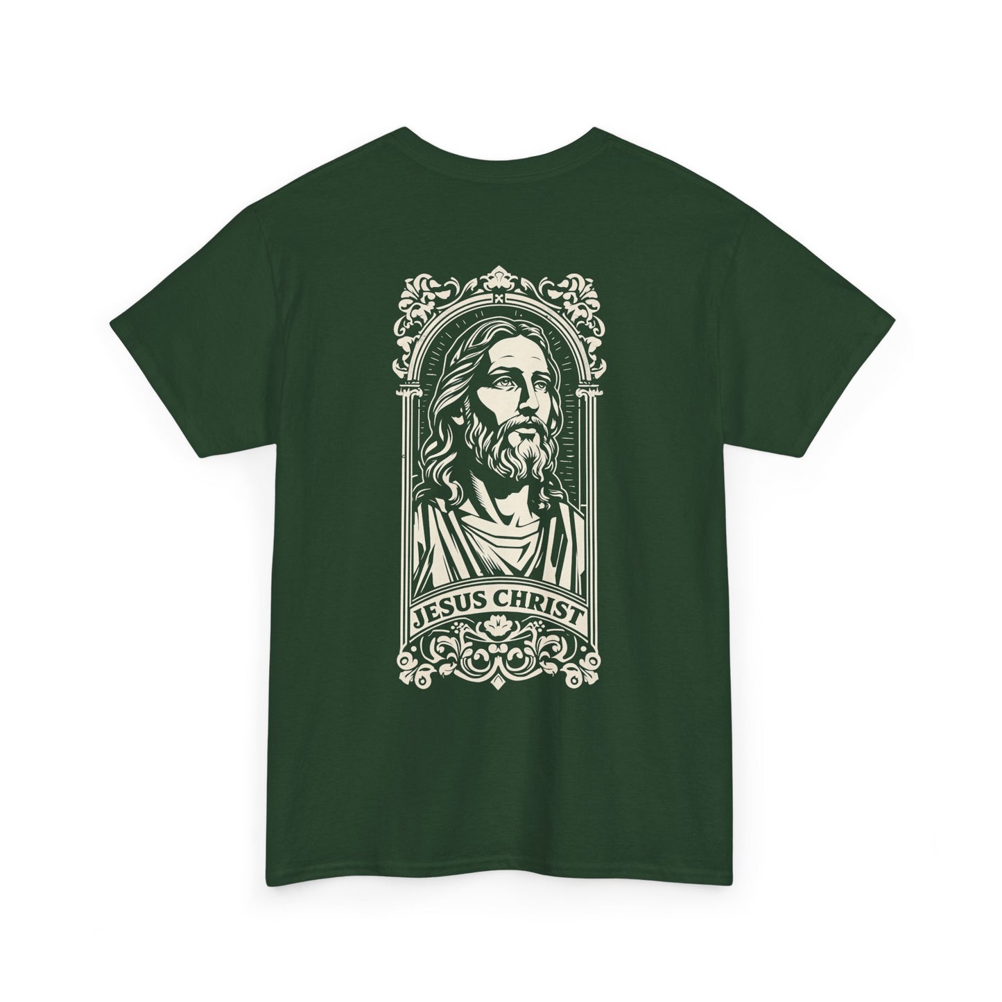 Jesus Christ Graphic Tee — Vintage Jesus Portrait T-Shirt