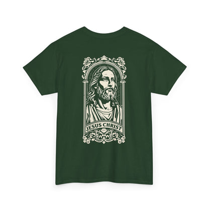 Jesus Christ Graphic Tee — Vintage Jesus Portrait T-Shirt