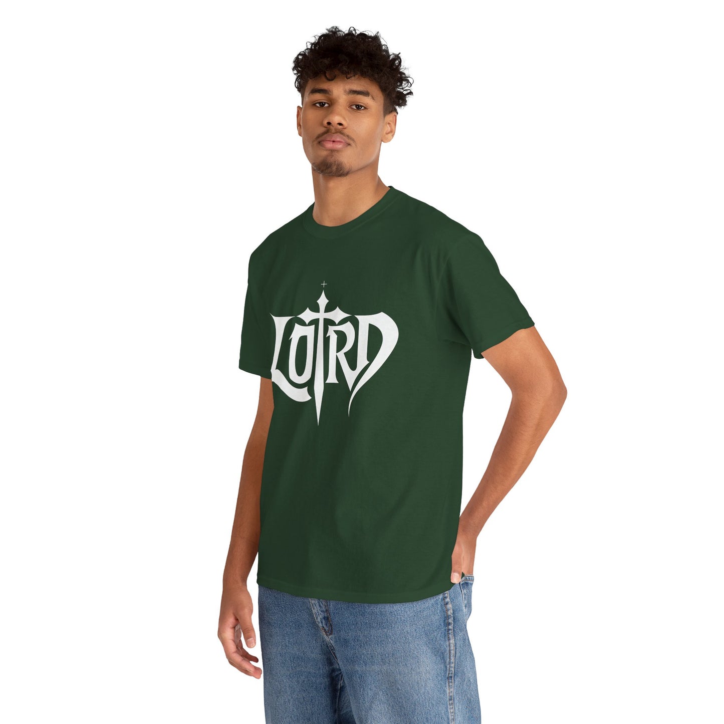 Cross Logo Tee — 'Lord' Graphic T-Shirt