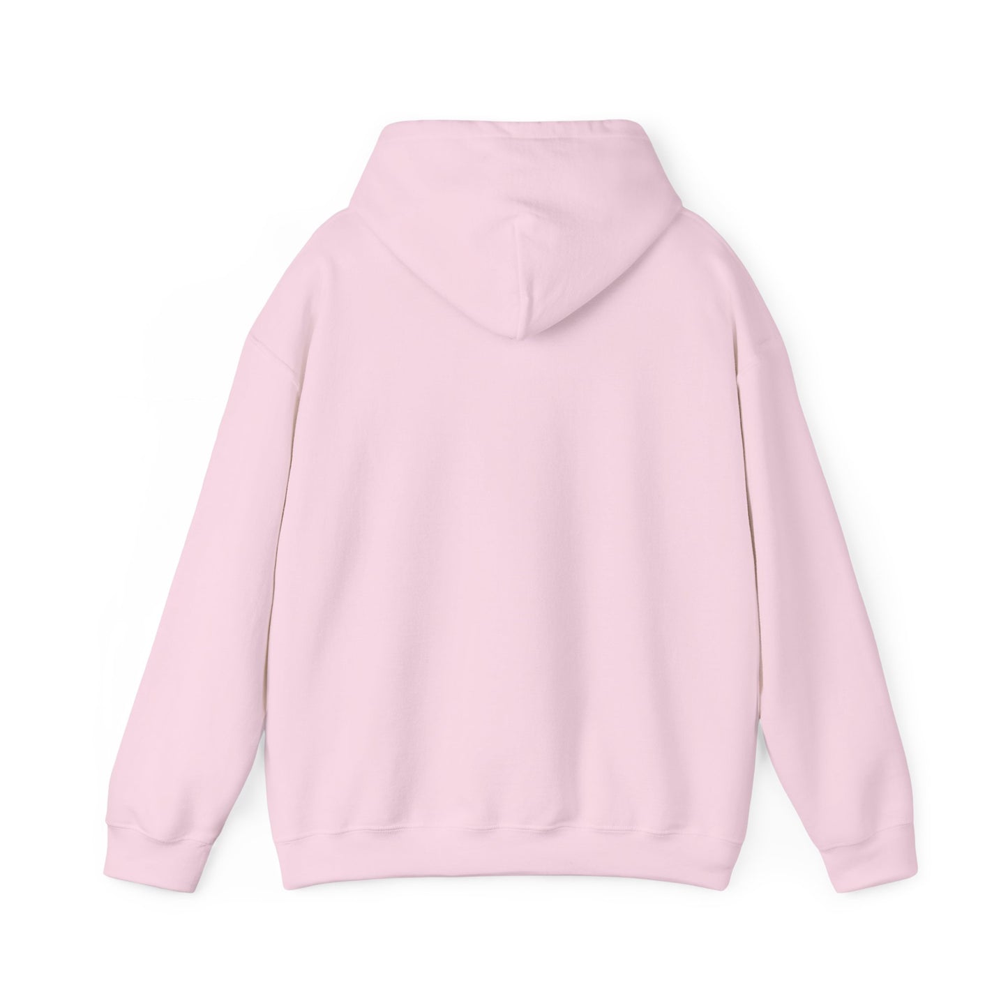 Saved by Grace Hoodie — Christian Faith Pullover in Pink Collegiate Script