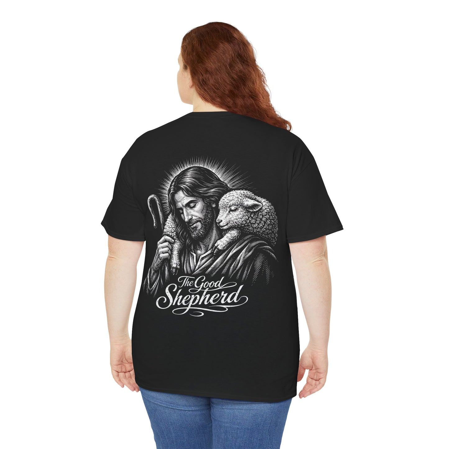 Fearless Psalm 23 Unisex T-Shirt — The Good Shepherd Christian Tee