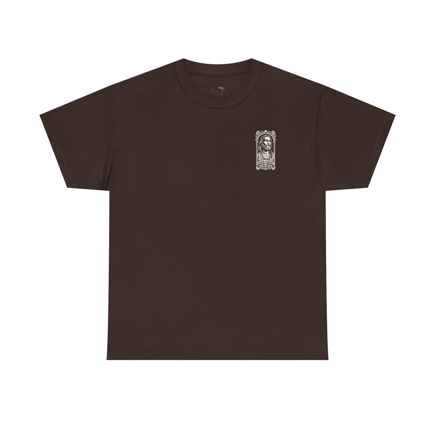 Jesus Christ Graphic Tee — Vintage Jesus Portrait T-Shirt