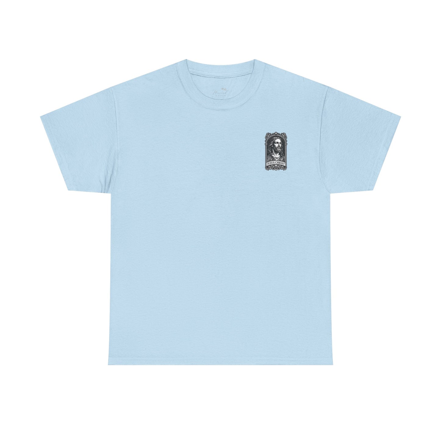 Jesus Christ Graphic Tee — Vintage Jesus Portrait T-Shirt