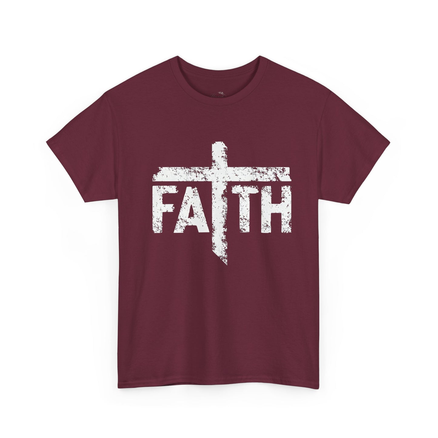 Faith Cross T-Shirt — Christian Inspirational Tee