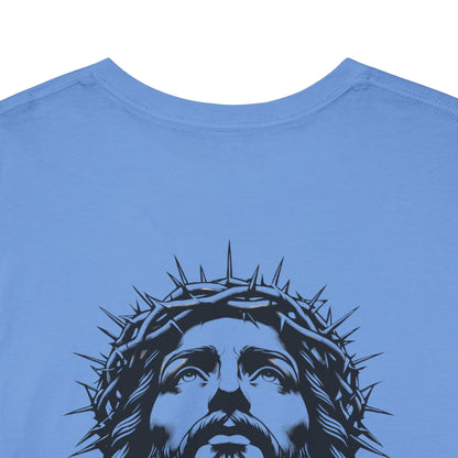 Christian 'Risen' PINK T-Shirt — Jesus Crown of Thorns Resurrection Tee