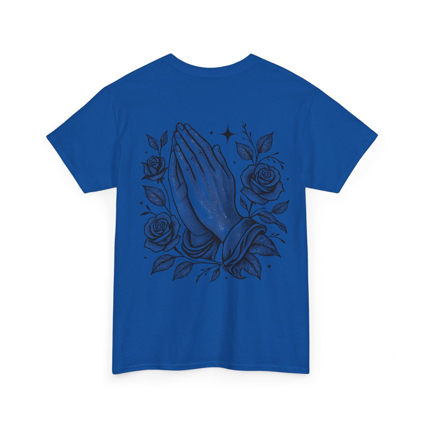 Prayer Hands T-Shirt — Pray Without Ceasing Graphic Unisex Tee