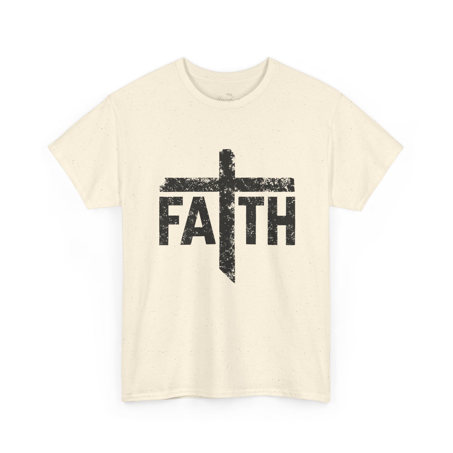 Faith Cross T-Shirt — Christian Inspirational Tee
